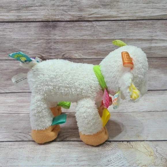 Mary Meyer Taggies Signature Collection Plush Lamb Sheep Stuffed Animal Toy 10” - Picture 2 of 6